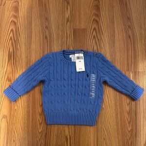 Polo Ralph Lauren Baby’s Cable Knit Sweater, Size 18 Months